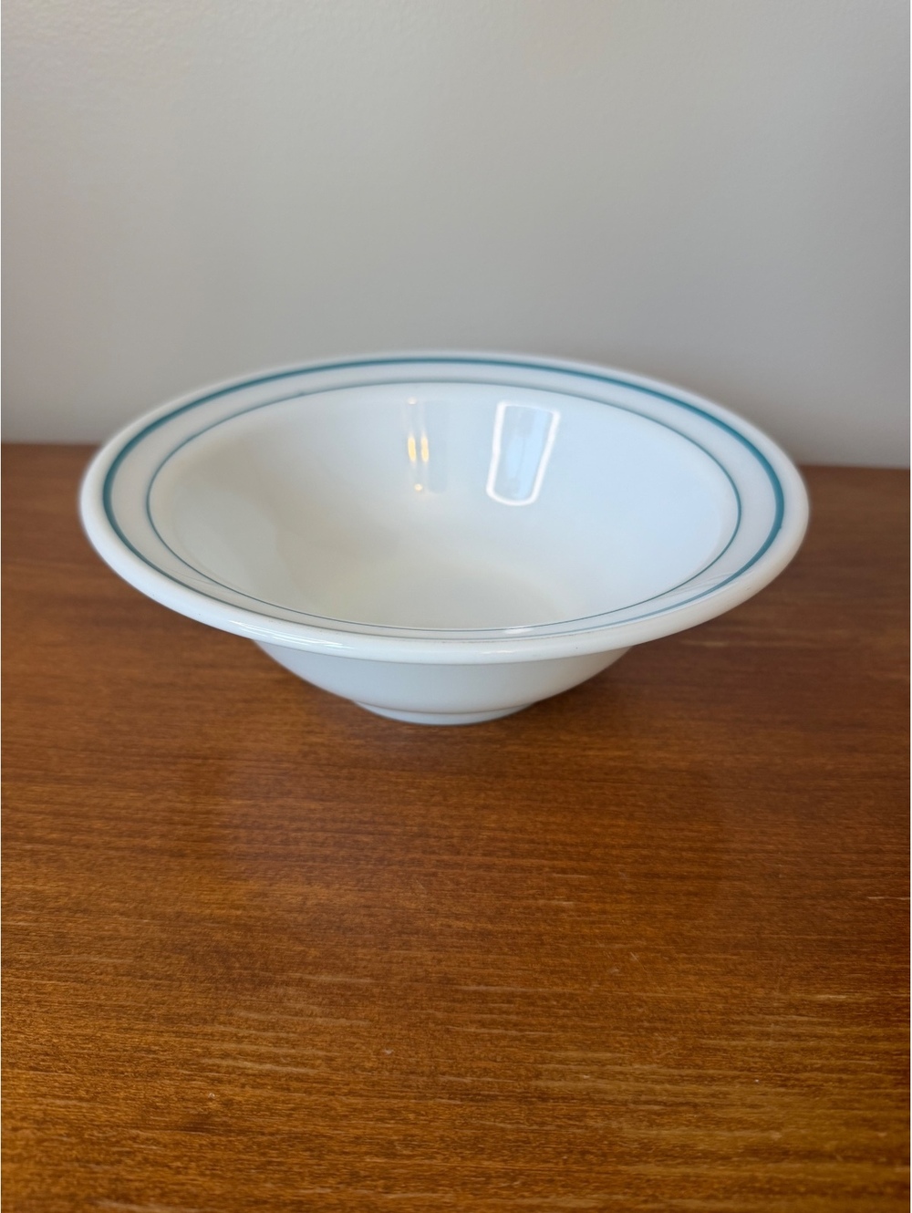 Anchor Hocking 938 Fire King 350 vintage blue stripe serving bowl [COPY] [COPY]